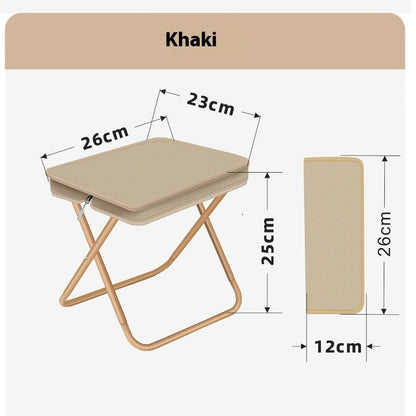 Camping Portable Folding Stool Pencil Bag