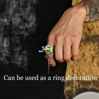 Tidal Reel Jewelry Set Necklace & Ring